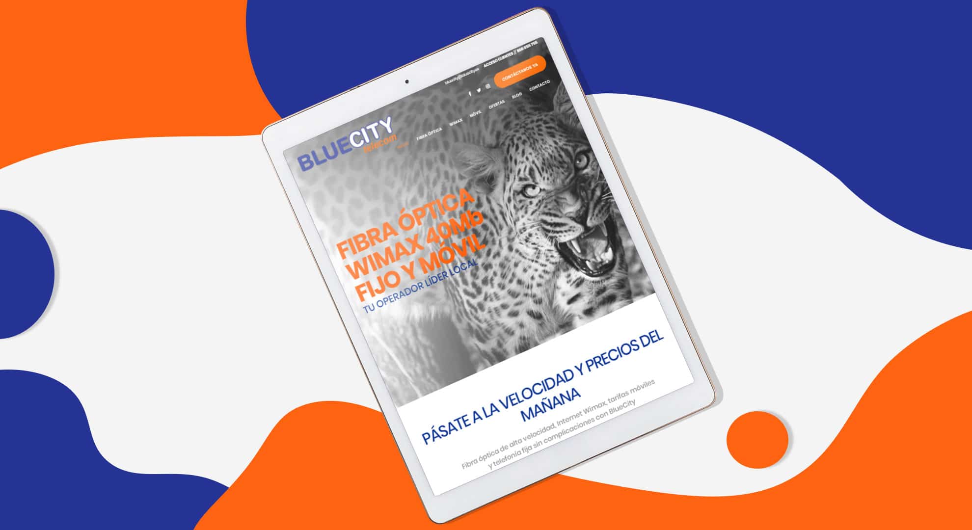 Diseño Responsive para tablet y móvil de pagina web