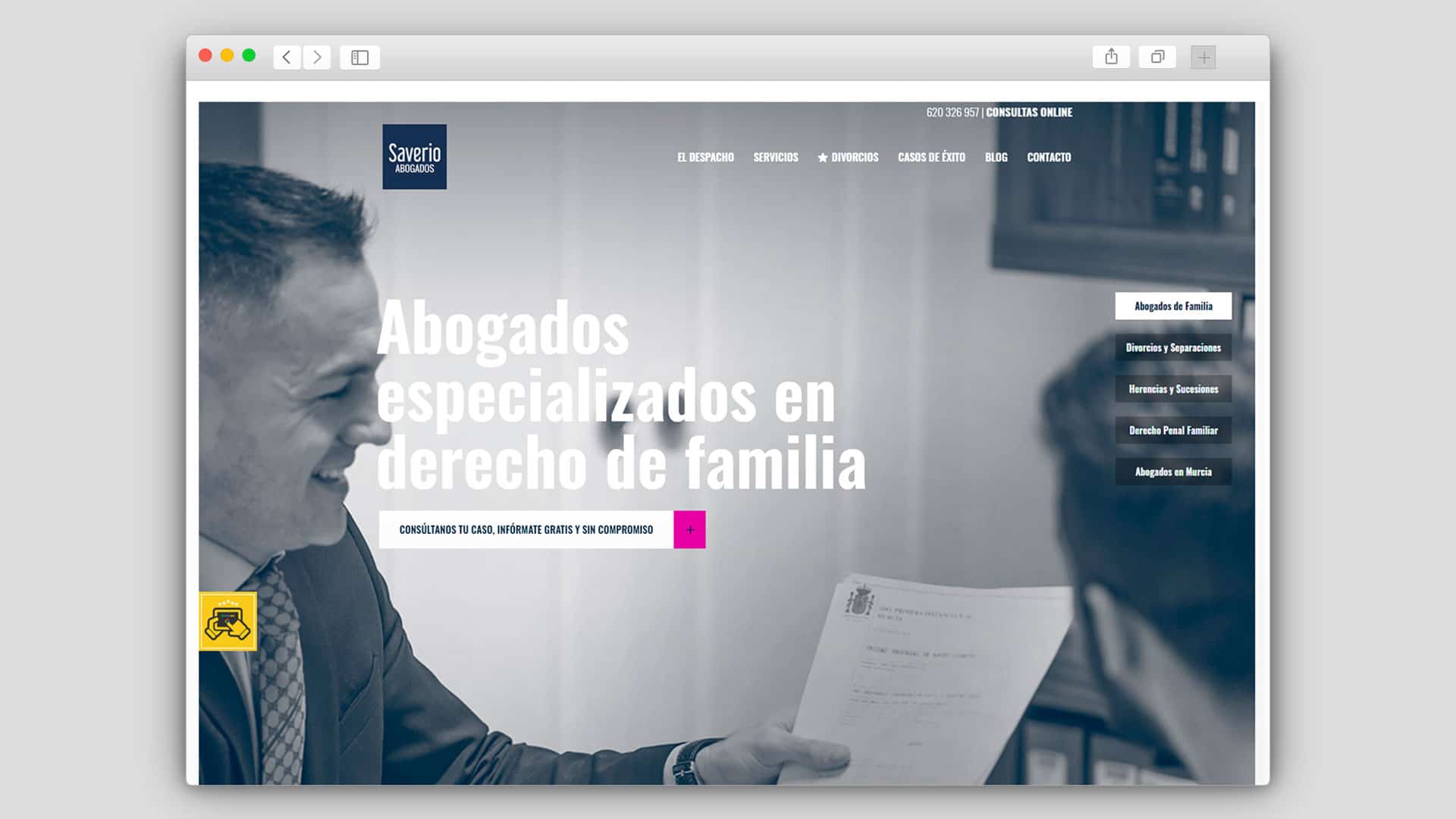 Páginas web agencia en Murcia